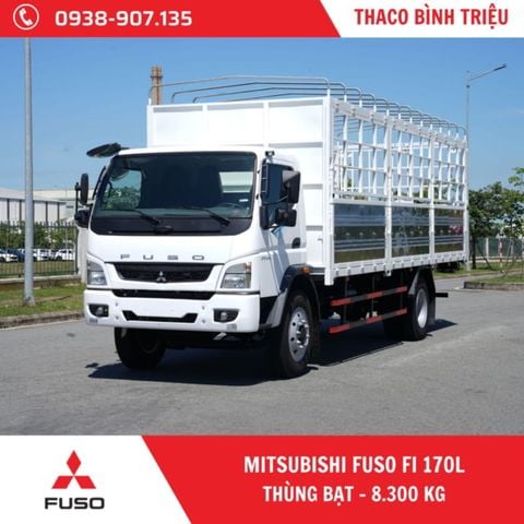 Xe tải Mitsubishi 8 tấn | Fuso FI 170L | Thùng mui bạt