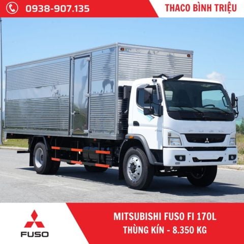 Xe tải Mitsubishi 8 tấn | Fuso FI 170 | Thùng mui bạt