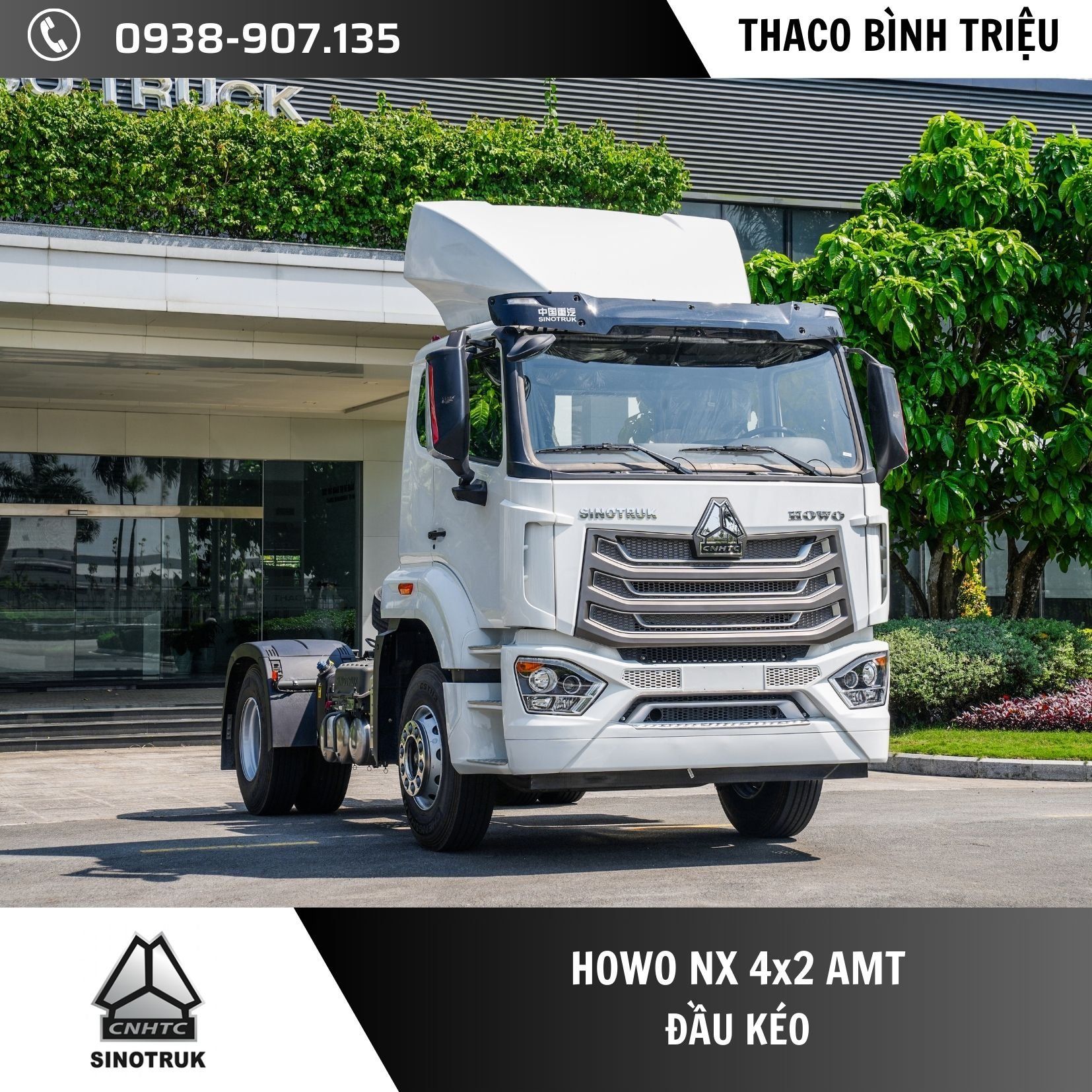 ĐẦU KÉO HOWO NX 4x2 AMT