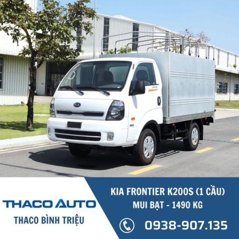 Xe tải KIA Frontier K200S | Mui bạt | 1.49 tấn 