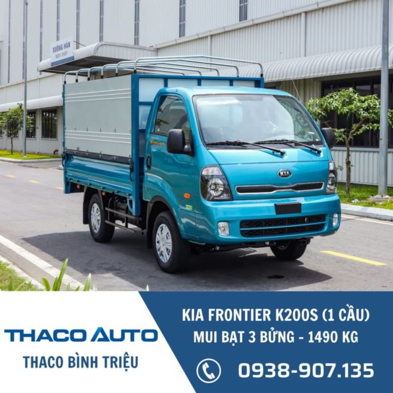 KIA FRONTIER K200S - MUI BẠT 3 BỬNG