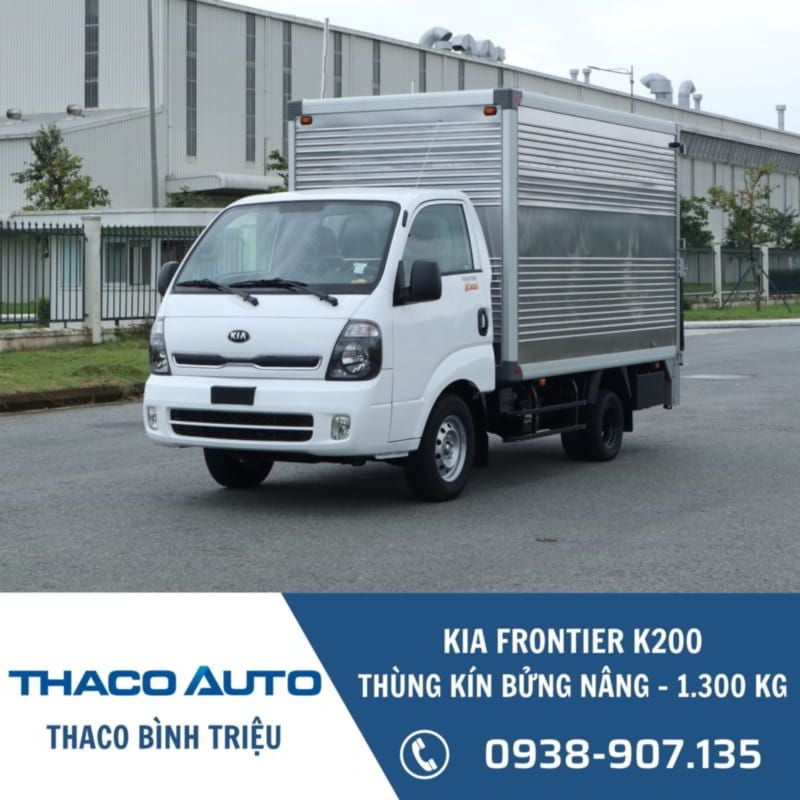 KIA K200 - THÙNG KÍN BỬNG NÂNG
