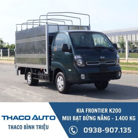 Xe tải KIA Frontier K200 | Mui bạt bửng nâng | 1.4 tấn