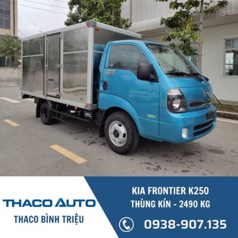 Xe tải KIA Frontier K250 | Thùng kín | 2.49 tấn