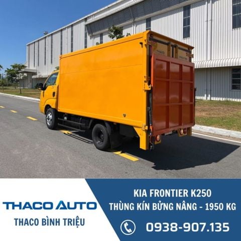 Xe tải KIA Frontier K250 | Thùng kín bửng nâng | 1.95 tấn 