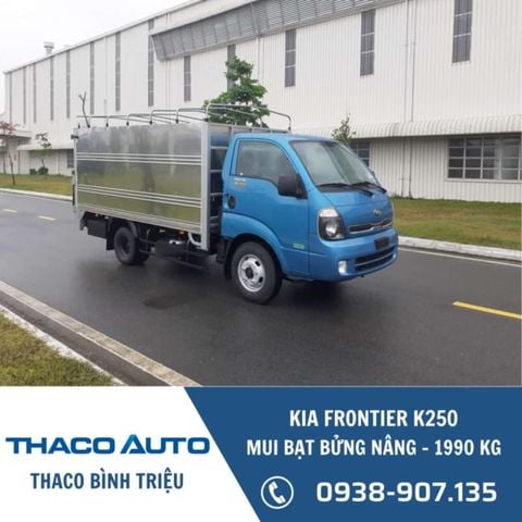  KIA K250 - THÙNG MUI BẠT BỬNG NÂNG 2 