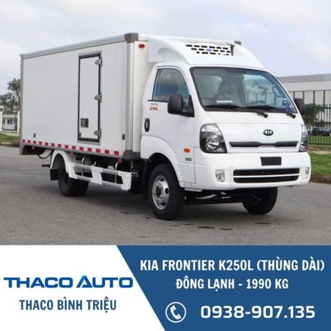 Xe tải KIA Frontier K250L | Thùng đông lạnh | 1.99 tấn 