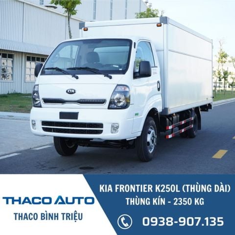 Xe tải KIA Frontier K250L | Thùng kín | 2.35 tấn | thùng dài 4,5 m