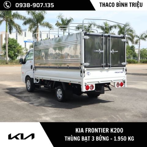 Xe tải KIA K200 | Mui bạt 3 bửng | 1.9 tấn 