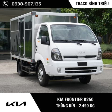 Xe tải KIA Frontier K250 | Thùng kín | 2.49 tấn