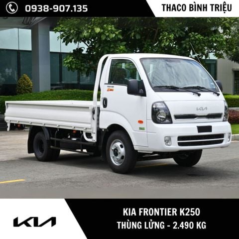Xe tải Kia Frontier K250 | Thùng lửng | 2.49 tấn