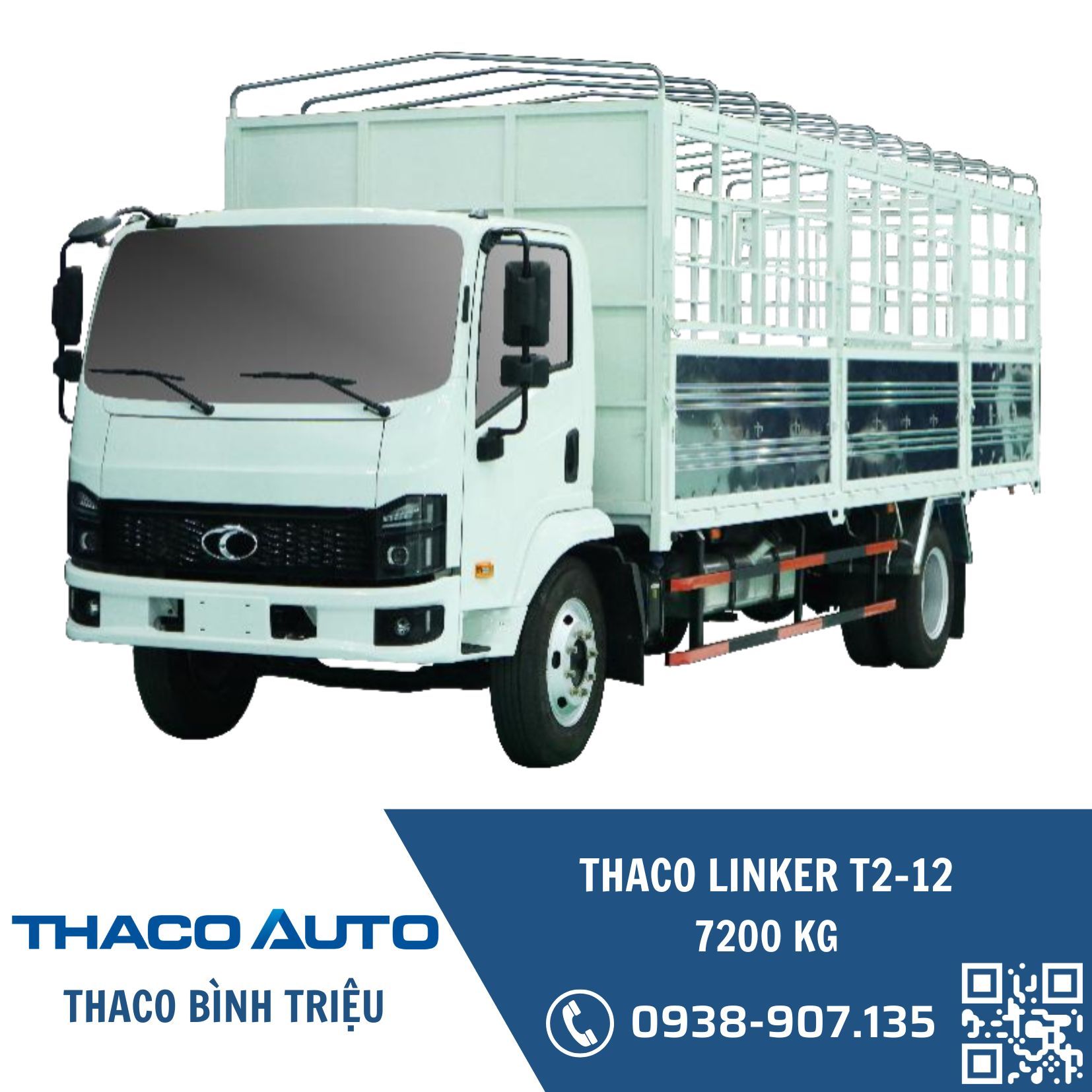 XE TẢI 7 TẤN THACO LINKER T2-12  - THÙNG BẠT