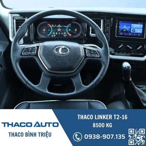Xe tải Thaco 9 tấn | Linker T2-16 | Thùng bạt 8,8 m 