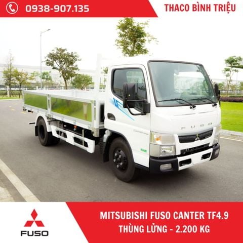 XE TẢI MITSUBISHI FUSO CANTER TF4.9 - THÙNG LỬNG 