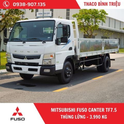 XE TẢI MITSUBISHI 3.5 TẤN FUSO CANTER TF7.5  - THÙNG LỬNG