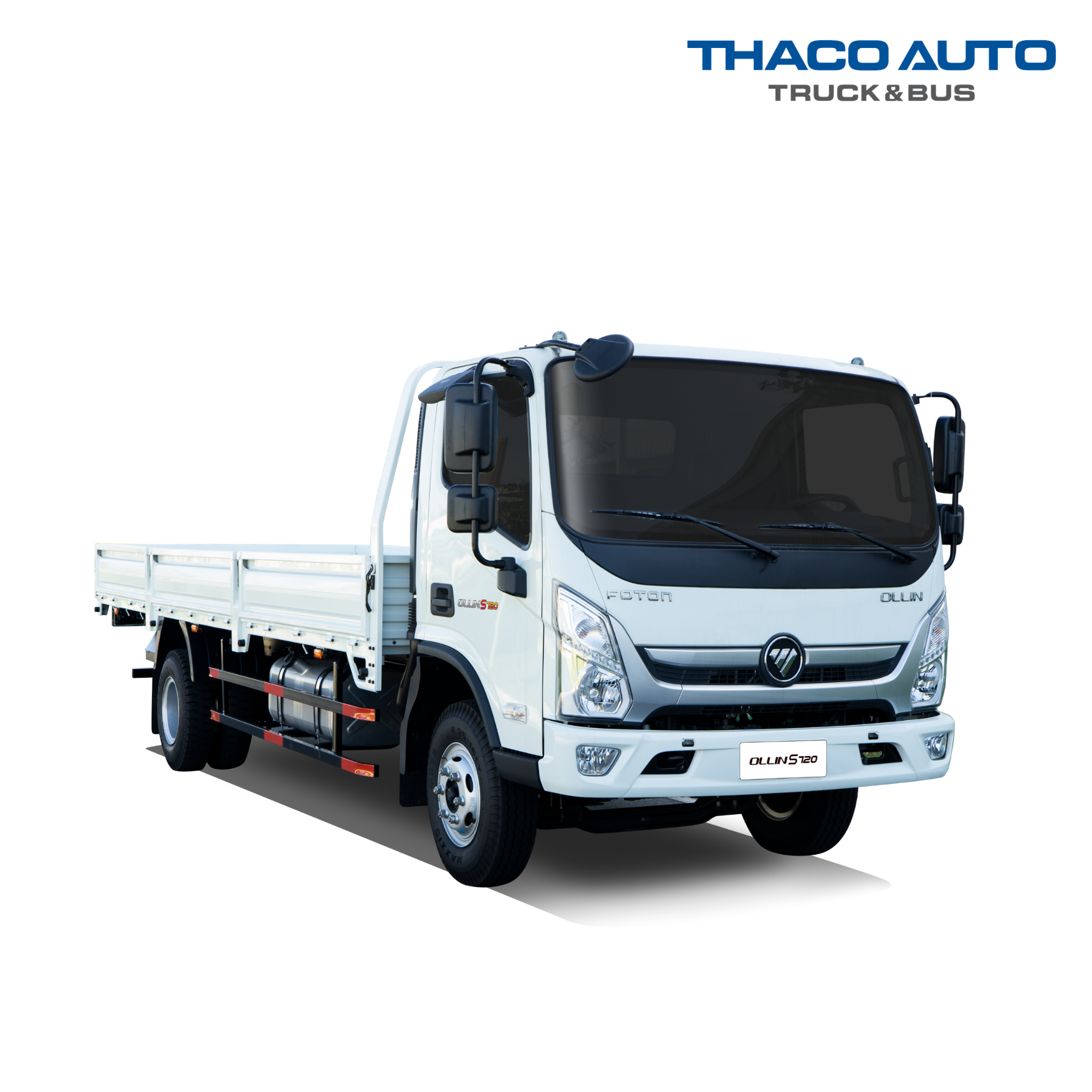 Top nhiều hơn 99 xe tải foton tuyệt vời nhất 16 Xe tải Thaco 7 tấn Foton Ollin S720 Thùng lửng THACO Bình Triệu