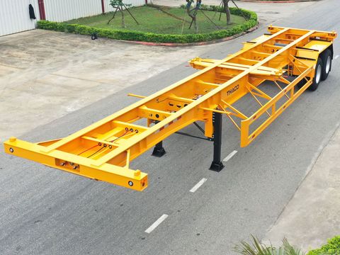  SƠ MI RƠ MOÓC XƯƠNG | 2 TRỤC | 8 KHÓA | 40 FEET 