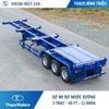 SƠ MI RƠ MOÓC XƯƠNG | 3 TRỤC | 12 KHÓA | 40 FEET
