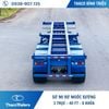 SƠ MI RƠ MOÓC XƯƠNG | 3 TRỤC | 8 KHÓA | 40 FEET