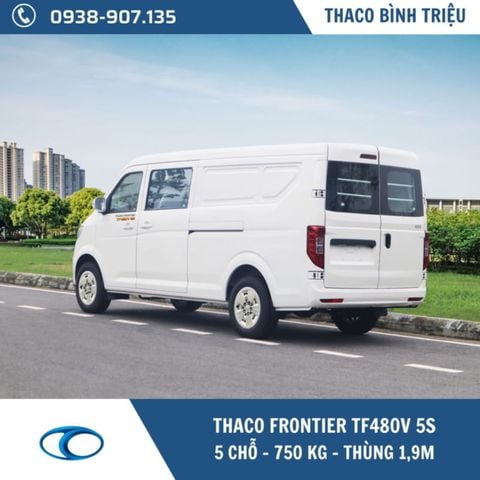 XE TẢI VAN 5 CHỖ | THACO FRONTIER TF480V 5S | 750 KG 