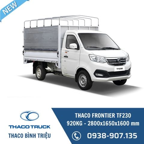 THACO FRONTIER TF230 | THÙNG MUI BẠT | 920KG