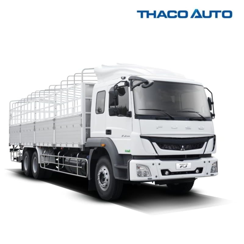 XE TẢI 3 CHÂN FUSO FJ 285 - THÙNG MUI BẠT