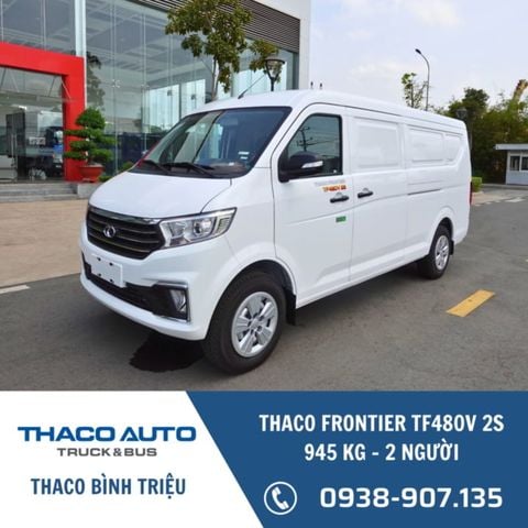 XE TẢI VAN  2 CHỖ | THACO FRONTIER TF480 V 2S | 945 KG 