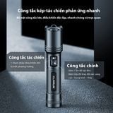  KLARUS A1 1100LM 230m Đèn Pin Chiến Thuật LED Công Suất Cực Đại Type-C Sạc Nhanh Đèn Pin Săn Công Tắc Kép 