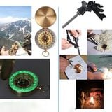  Bộ Dụng Cụ Sinh Tồn 12 Món Siêu Tiện Dụng Dã Ngoại Leo Núi Cắm Trại 