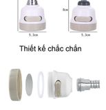  Đầu Vòi Nước Tăng Áp 3 Chế Độ Phun Thông Minh 