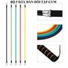 Bộ Dây Tập Thể Thao Kháng Lực Tại Nhà 5 Màu Tiện Dụng 