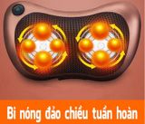  Gối Massage Hồng Ngoại 8 Bi Thiết Kế Gọn Nhẹ, Dễ Sử Dụng 