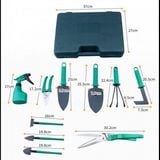  Bộ Dụng Cụ Làm Vườn 10 Món Bằng Thép Không Gỉ 