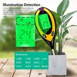  Máy Đo Độ PH Đất Điện Tử Đa Năng 4 Trong 1 