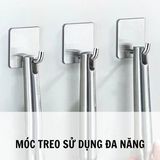  Móc Treo Đồ Kim Loại Dán Tường Siêu Chịu Lực 