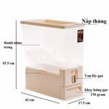  Thùng Đựng Gạo Thông Minh 15Kg 