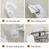  Combo 2 Kệ Góc Dán Tường Đa Năng 