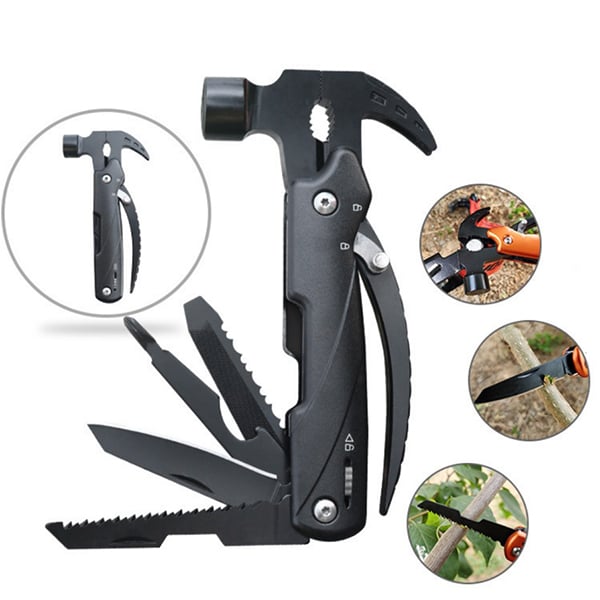 Búa Đa Năng Gấp Gọn Thép Không Gỉ 12 in 1