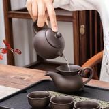  Bộ Ấm Chén Trà Đạo Gốm Tử Sa Cao Cấp 11 Chi Tiết BA742 