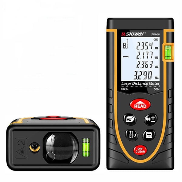 Thước Đo Khoảng Cách Bằng Laser SNDWAY SW-M50