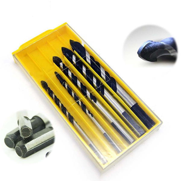 Bộ 5 Mũi Khoan Đa Năng Vát Cạnh 5-12mm Cao Cấp