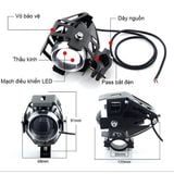  Đèn Pha Led US Trợ Sáng Cho Xe Máy Tản Nhiệt Đều 