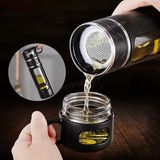  Bình Thủy Tinh 2 Lớp Có Lọc Trà Giữ Nhiệt 520ml 