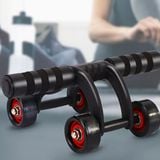  Con Lăn Tập Cơ Bụng 4 Bánh Chống Trượt 