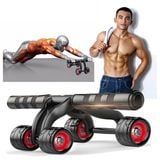  Con Lăn Tập Cơ Bụng 4 Bánh Chống Trượt 