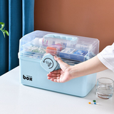  Hộp Đựng Thuốc Và Đồ Cá Nhân 3 Tầng Có Tay Cầm 