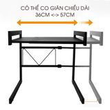  Kệ Để Lò Vi Sóng 2 Tầng Kim Loại Siêu Bền 