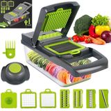  Bộ Dụng Cụ Hộp Đồ Có Nắp Tích Hợp Dao Cắt Thái Gọt Nạo Bào Sợi Rau Củ Quả Đa Năng G125 