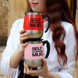  Cốc Tự Khuấy Giữ Nhiệt Pha Đồ Uống Siêu Tiện Lợi 