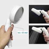  Vòi Sen Tăng Áp Cao Cấp Có Nút Tắt Mở Tiện Lợi 